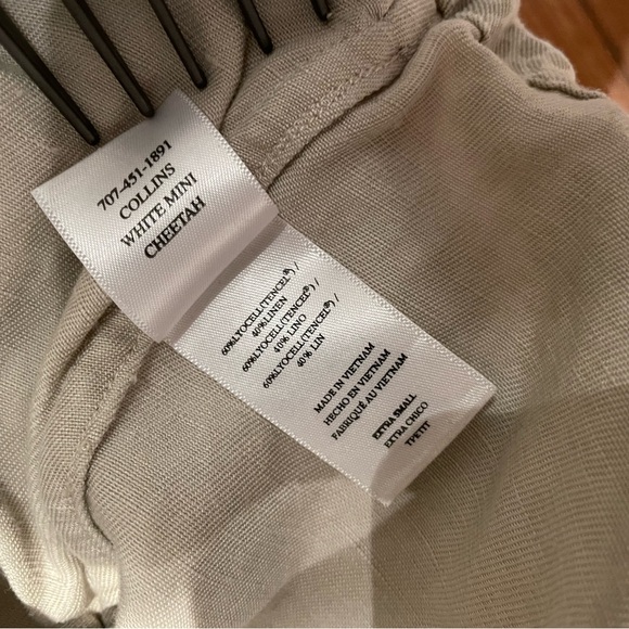 Rails Collin’s White Mini Cheetah Military Jacket - Picture 7 of 9